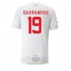 Maglia ufficiale Svizzera Mario Gavranovic 19 Trasferta Mondiali 2022 per Uomo